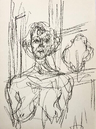 Untitled by Alberto Giacometti, 版画 for Sale on Singulart