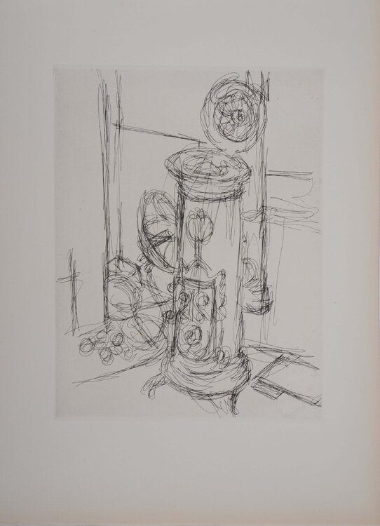 Le poêle au charbon Alberto Giacometti