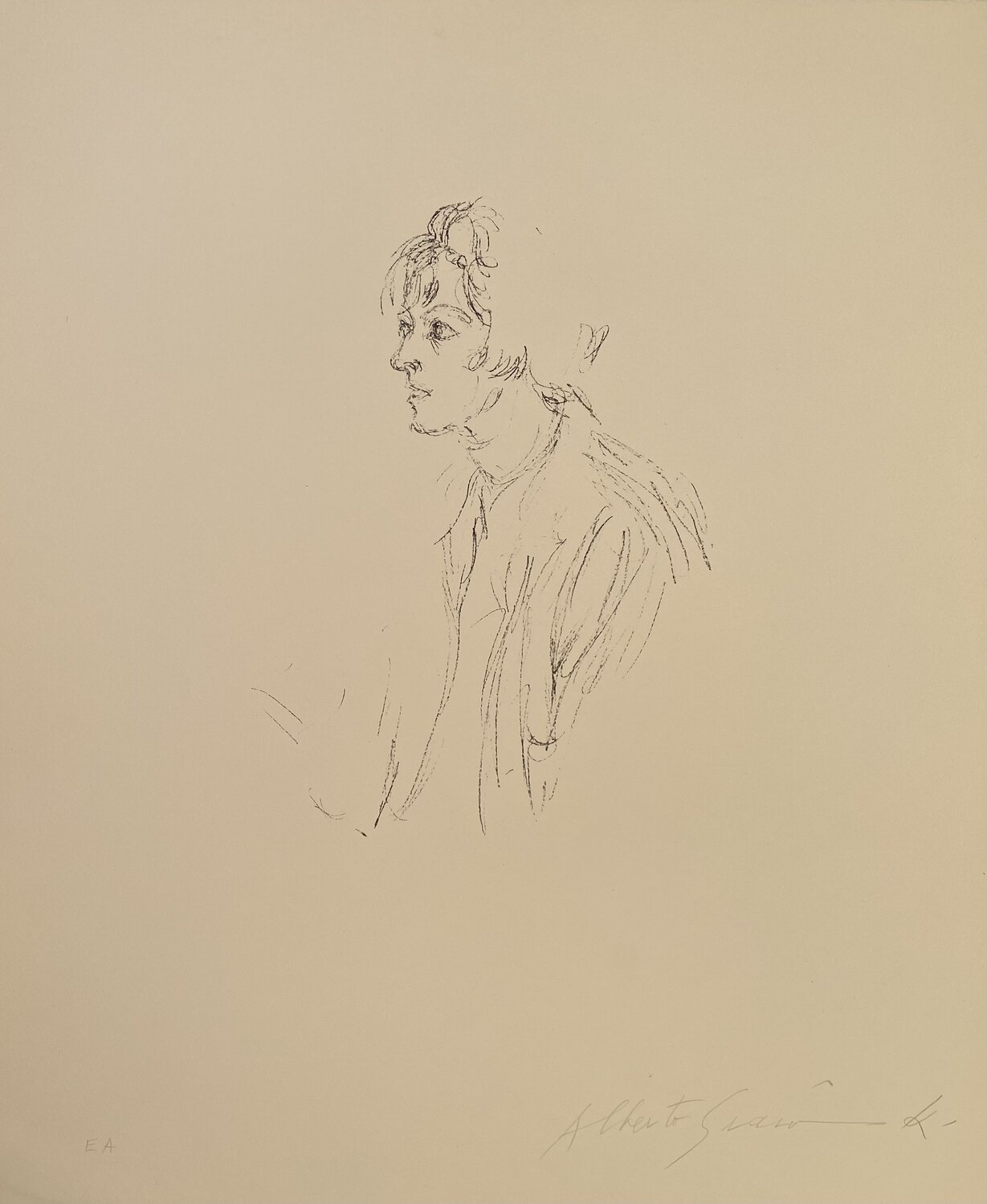 Untitled Alberto Giacometti Afdruk te koop