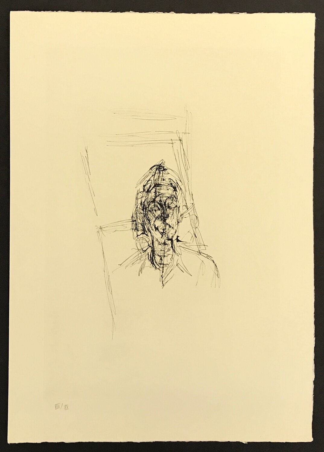 Face from La Magie Quotidienne Alberto Giacometti Druck zu verkaufen