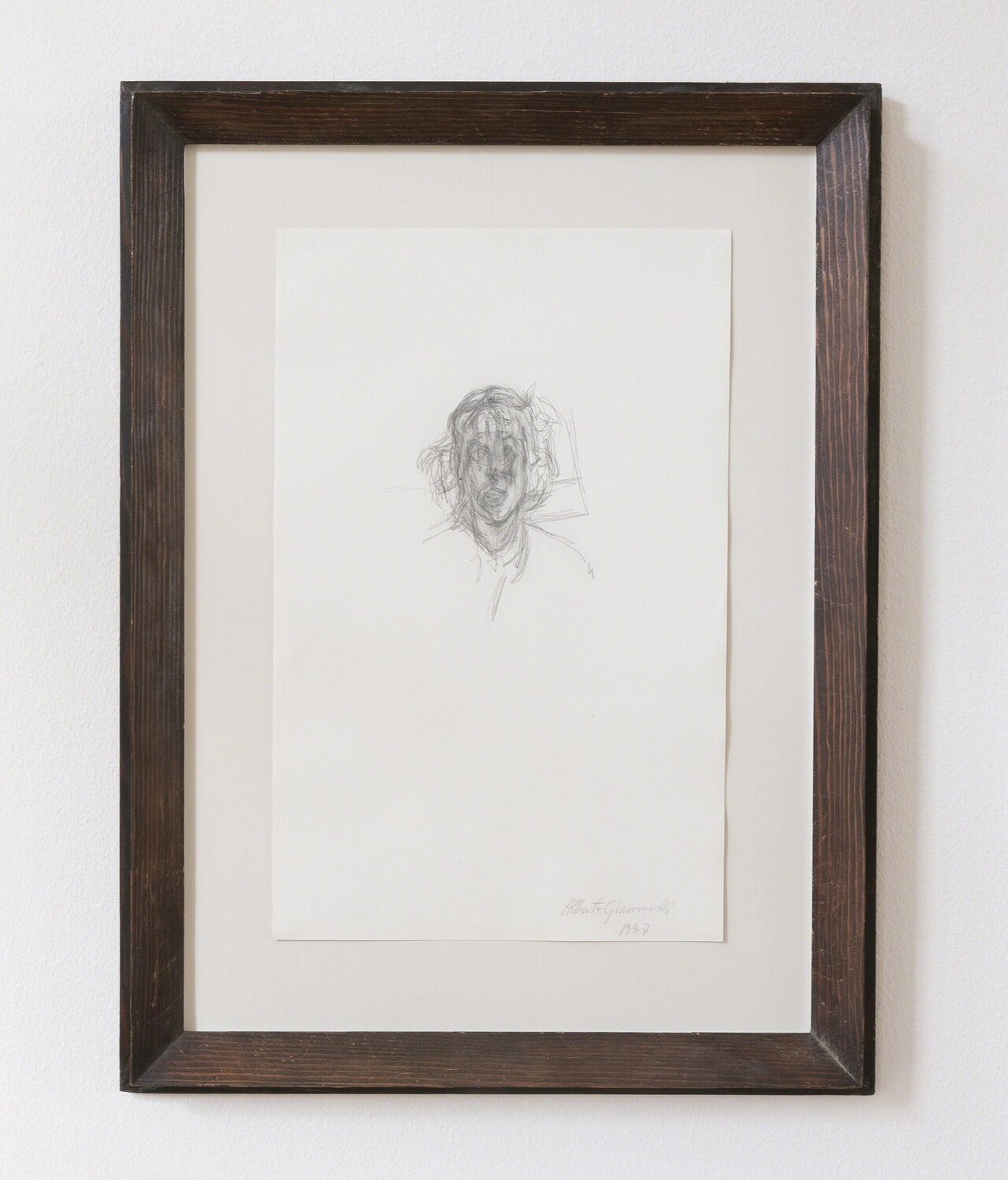 Tête de femme Alberto Giacometti Werk auf Papier zu verkaufen