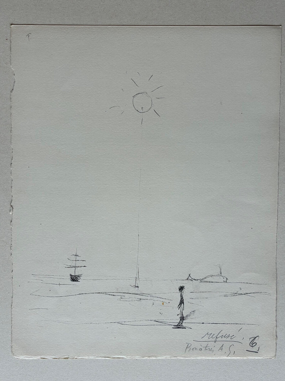 Pomme endormie Alberto Giacometti Édition à vendre