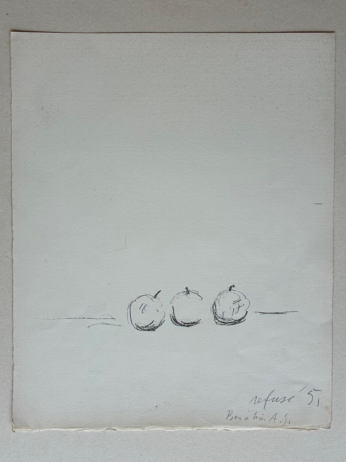 Pomme endormie Alberto Giacometti Édition à vendre