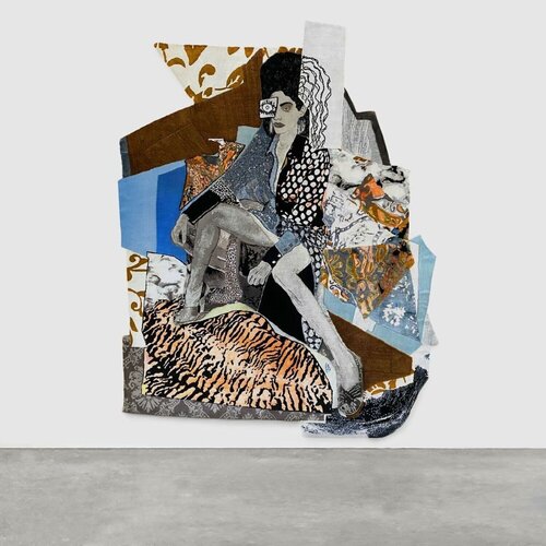 Racquel Come to Me by Mickalene Thomas, Textile for Sale on Singulart