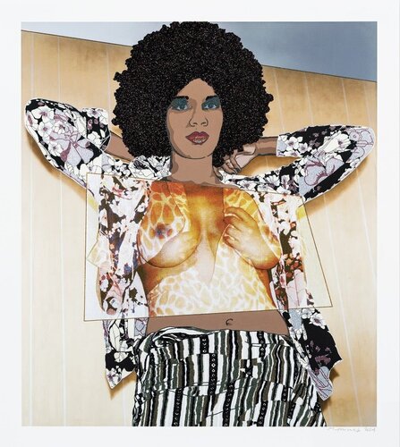 Portrait of Maya #10 by Mickalene Thomas, Print for Sale on Singulart