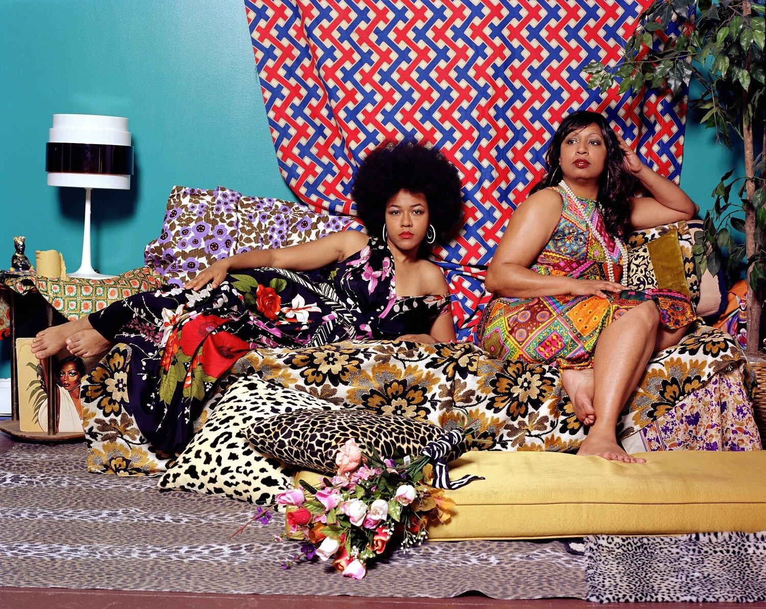 Tell Me What You’re Thinking, Shinique Mickalene Thomas Fotografie zu verkaufen