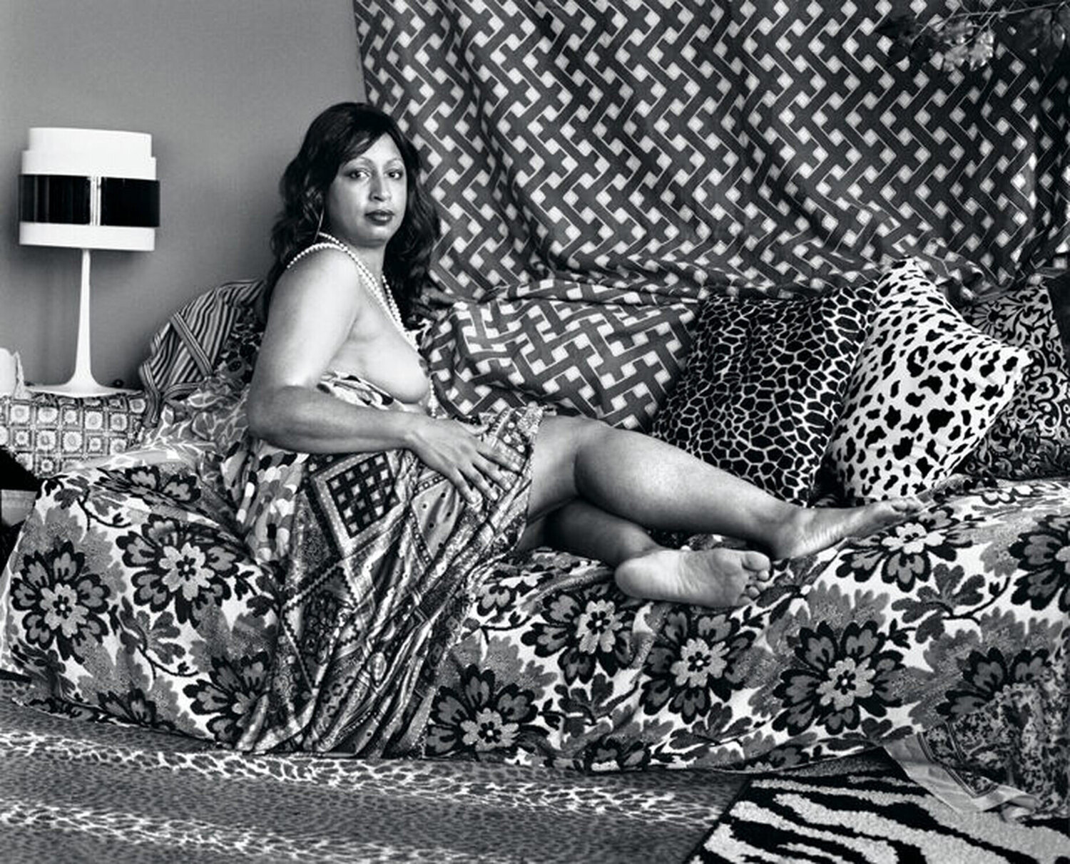Be a Sweetheart in Black and White Mickalene Thomas