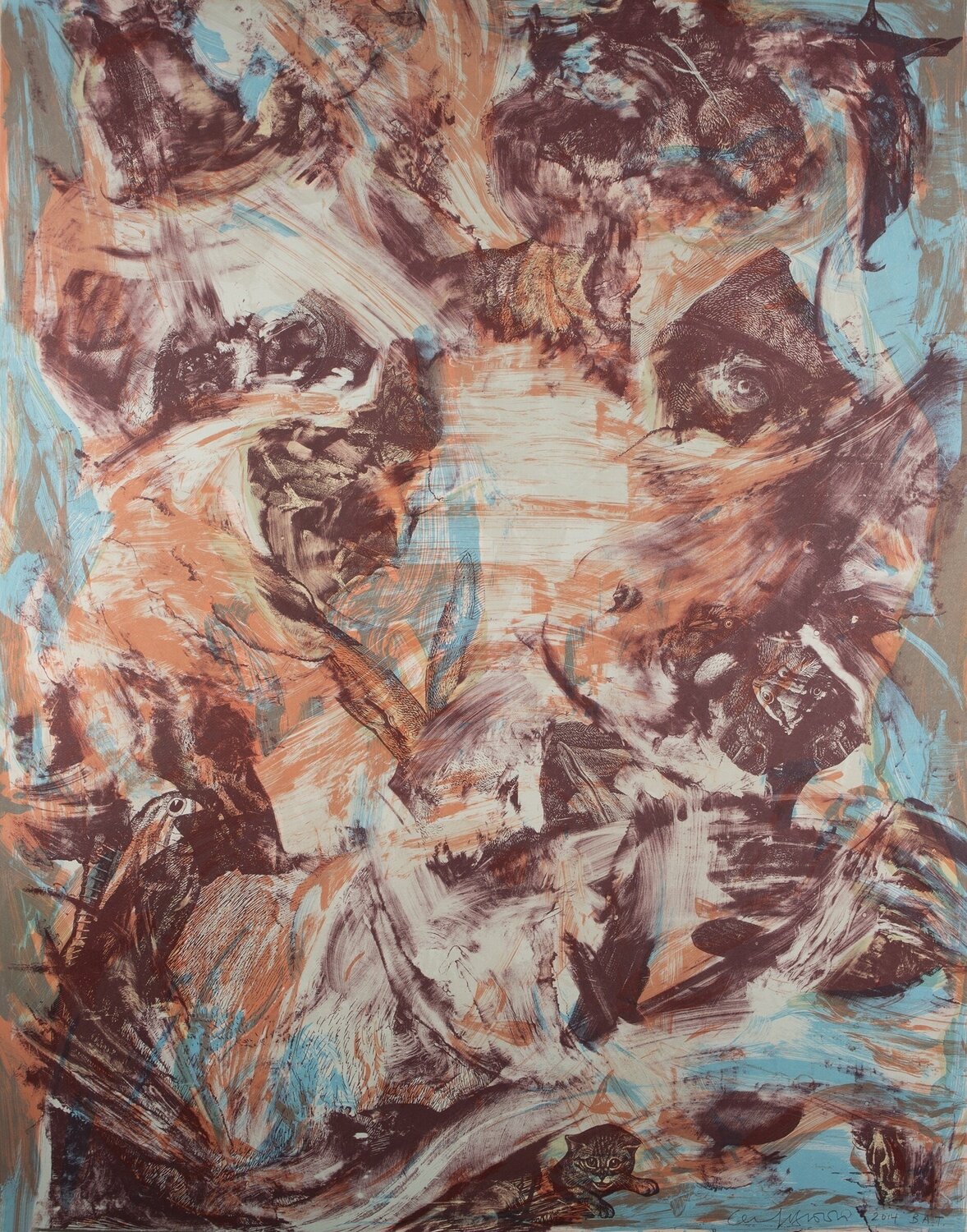 Untitled II Cecily Brown Stampa in vendita