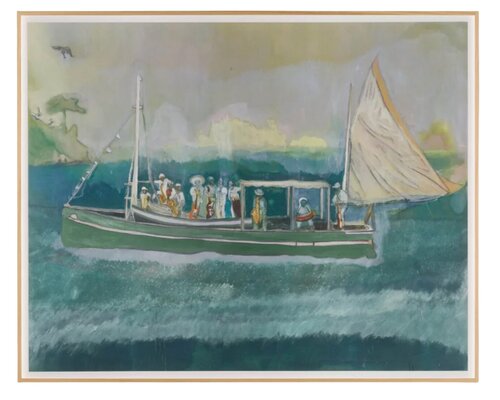 House of Music (Soca Boat) van Peter Doig, Afdruk te koop op Singulart