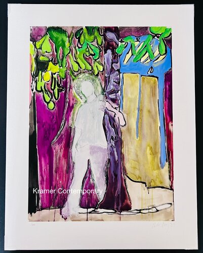 Night Studio, study van Peter Doig, Afdruk te koop op Singulart