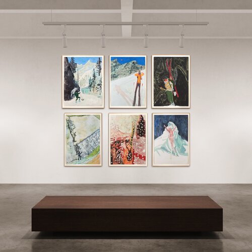The Zermatt Series, D1(1-6) (Portfolio of 6) van Peter Doig, Afdruk te koop op Singulart