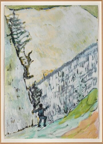 D1-2 Couloir 2 di Peter Doig, Stampa in vendita su Singulart