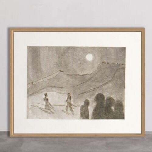 Gornergrat Yellow Sky von Peter Doig, Druck kaufen auf Singulart