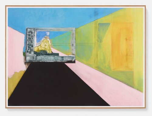 Lion in the Road de Peter Doig, Impresión a la venta en Singulart