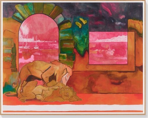 Lions (Ghosts) par Peter Doig, Édition en vente sur Singulart