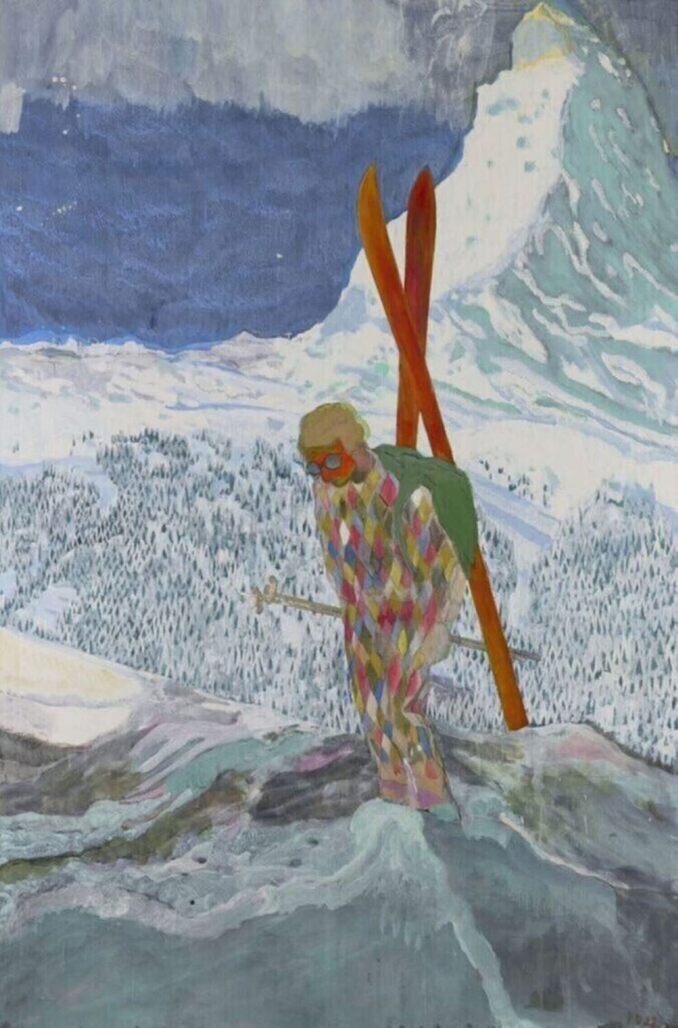 Alpinist Peter Doig Stampa in vendita