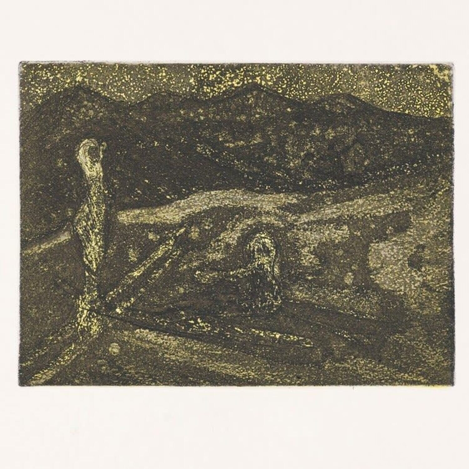 Young Zermatt Skiers (night) Peter Doig Stampa in vendita