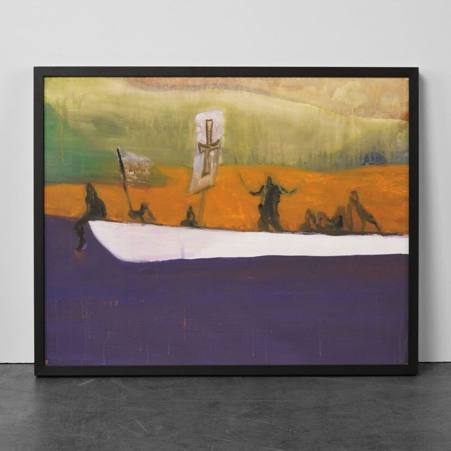 Untitled (Canoe) Peter Doig Stampa in vendita