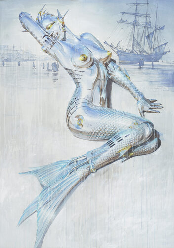 Untitled van Hajime Sorayama, Schilderij te koop op Singulart