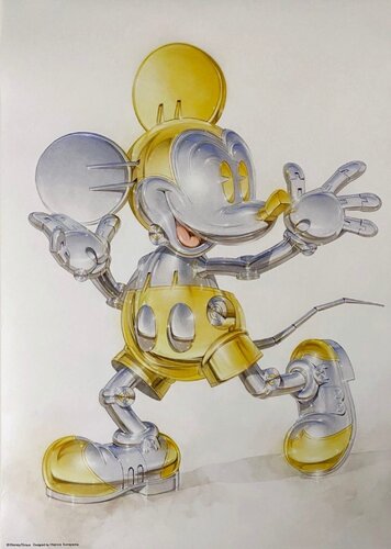 Mickey Mouse Now and Future van Hajime Sorayama, Afdruk te koop op Singulart