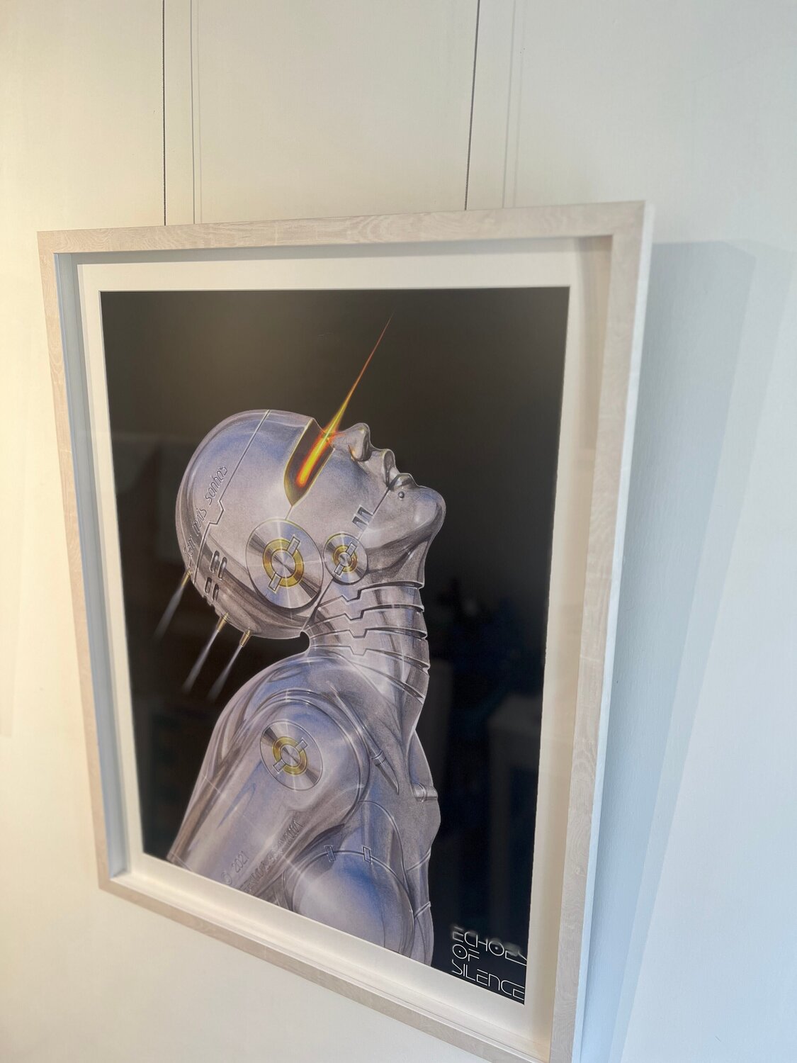 ルーマニア 作家 アート 絵画 手描き サイン入り ブカレスト 歴史博物館 レア 空山基HAJIME SORAYAMA ロボット版画 直筆サイン入り