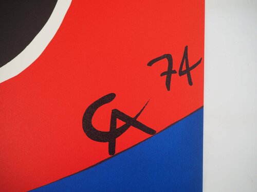 Flying Colors - Spirale von Alexander Calder, Druck kaufen auf Singulart