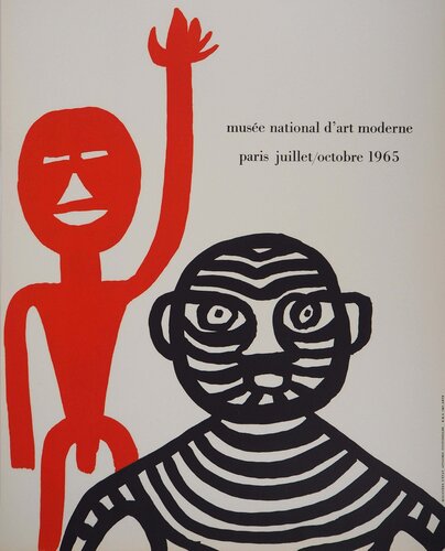 Homme tigre et homme rouge par Alexander Calder, Édition en vente sur Singulart
