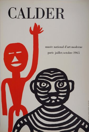 Homme tigre et homme rouge par Alexander Calder, Édition en vente sur Singulart