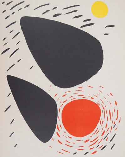 Formes en mouvement (Poésie de l'espace) von Alexander Calder, Druck kaufen auf Singulart