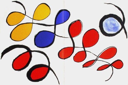 DLM190 - Composition IV by Alexander Calder, Print for Sale on Singulart
