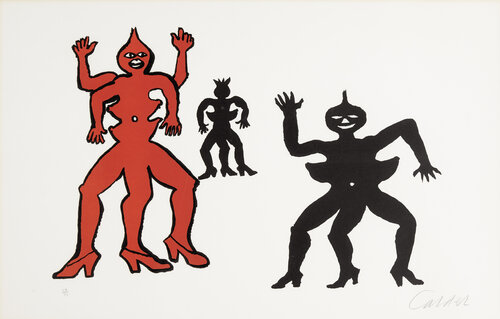 Une famille de là-bas Alexander Calder