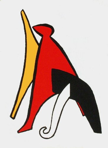 DLM141 - Sabot et bonnet phrygien van Alexander Calder, Afdruk te koop op Singulart