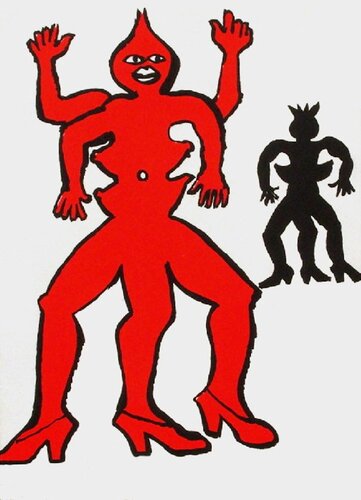 DLM212 - Une famille de là-bas II von Alexander Calder, Druck kaufen auf Singulart