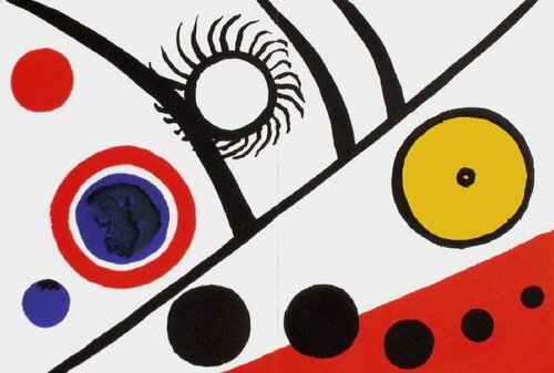 DLM221 - Le soleil et la lune Alexander Calder