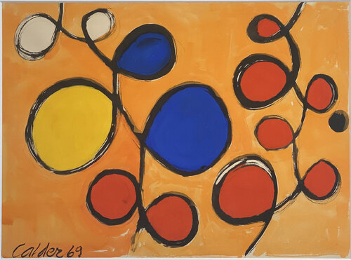 Abstract 1 von Alexander Calder, Werk auf Papier kaufen auf Singulart