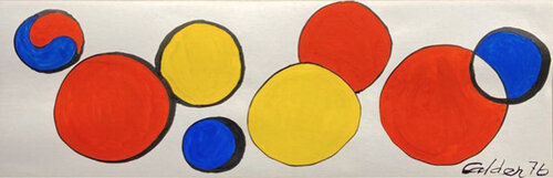 17” Planets von Alexander Calder, Werk auf Papier kaufen auf Singulart