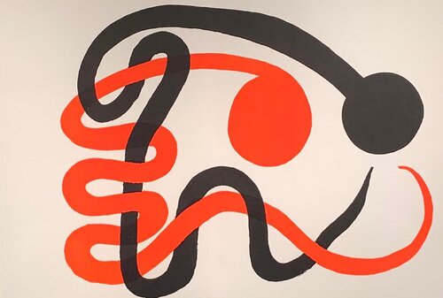 Derriere Le Miroir #201 di Alexander Calder, Stampa in vendita su Singulart