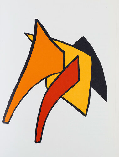 Alexander Calder Stabiles lithograph 1963 (Calder prints) di Alexander Calder, Stampa in vendita su Singulart