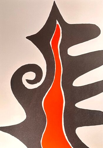 Flamme Interior di Alexander Calder, Stampa in vendita su Singulart