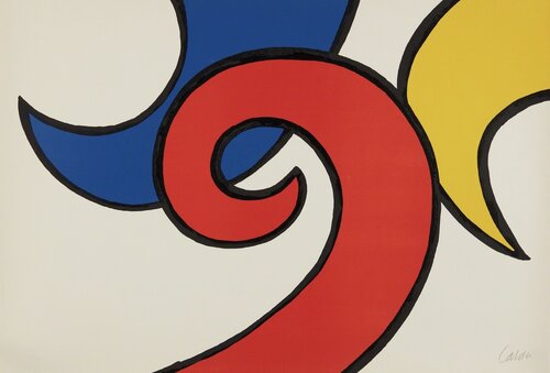 Les Vagues #21 (The Waves) di Alexander Calder, Stampa in vendita su Singulart