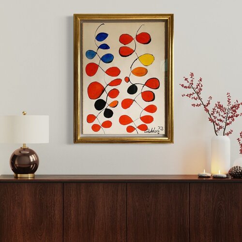 A Touch of Blue di Alexander Calder, Pittura in vendita su Singulart