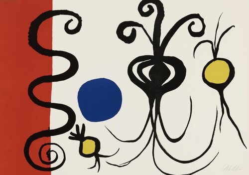 Trois Oignons di Alexander Calder, Stampa in vendita su Singulart