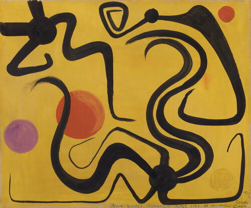 Abstract Composition van Alexander Calder, Schilderij te koop op Singulart