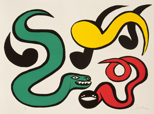 Couleurs aux Choix di Alexander Calder, Stampa in vendita su Singulart