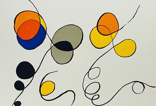 Alexander Calder Derrière le Miroir lithograph di Alexander Calder, Stampa in vendita su Singulart