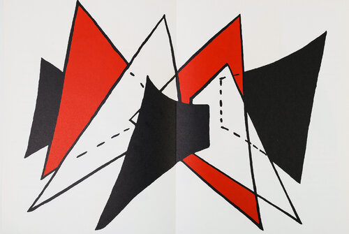 Alexander Calder Stabiles lithograph 1963 (Calder prints) di Alexander Calder, Stampa in vendita su Singulart