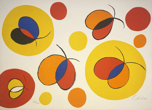 Nostalgie de l'envol / Nostalgic Flight from La Memoire Elementaire van Alexander Calder, Afdruk te koop op Singulart
