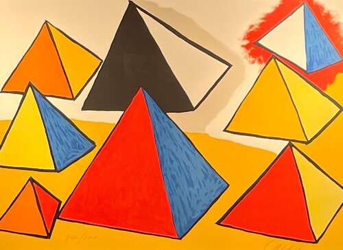 Homage to Euclid van Alexander Calder, Afdruk te koop op Singulart