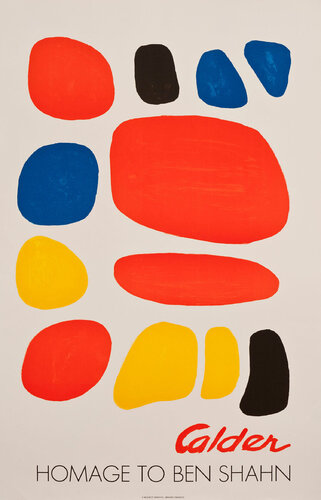 Homage to Ben Shahn by Alexander Calder, 1975 van Alexander Calder, Afdruk te koop op Singulart
