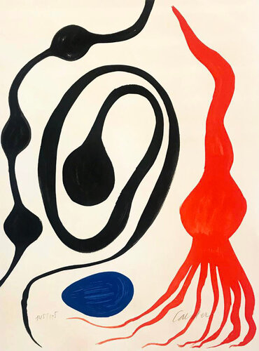 Our Unfinished Revolution: Octopus/Squid van Alexander Calder, Afdruk te koop op Singulart